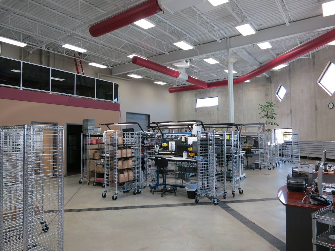 Tri-Tech Manufacturing shop floor in Rapid City